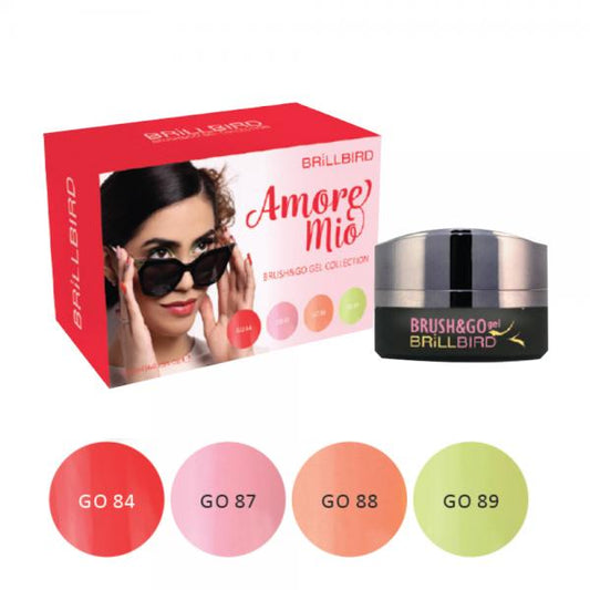 Amore mio Brush & go colour gel collection